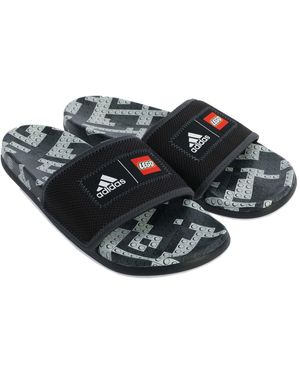 adidas Adilette Comfort X Lego Slides - Black