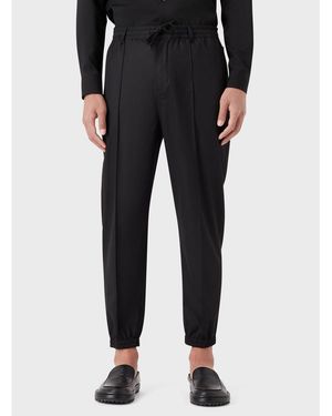 Emporio Armani Trousers - Black