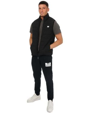 Weekend Offender Jasper Padded Gilet - Black