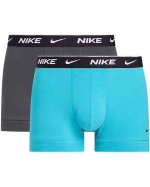 Nike 2 Pack Of Trunks - Blue
