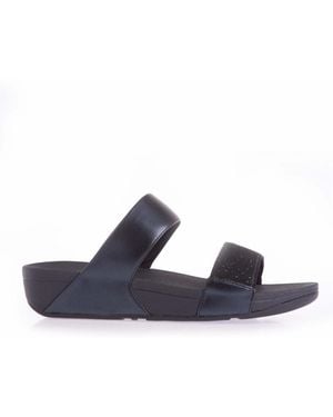 Fitflop Lulu Opul Slide Sandals - Blue