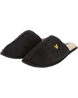 Lyle & Scott Tarquinn Slippers - Black