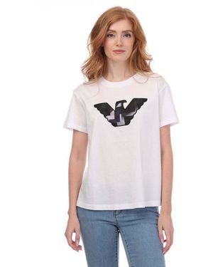 Emporio Armani Fit T Shirt - White