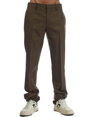 Off-White c/o Virgil Abloh Corp Skinny Trousers - Brown