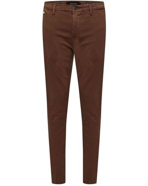Replay Benni Regular-Fit Chinos - Brown