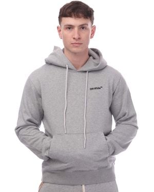 Off-White c/o Virgil Abloh For All Slim Hoodie - Grey