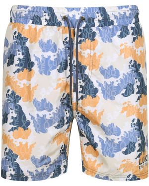 Luke 1977 Palma Swim Shorts - Blue