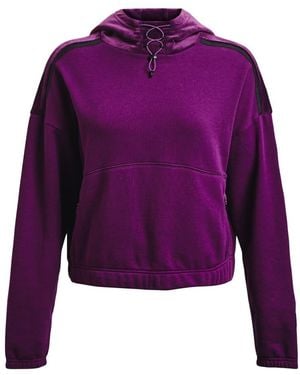 Under Armour Ua Journey Fleece Hoody - Purple