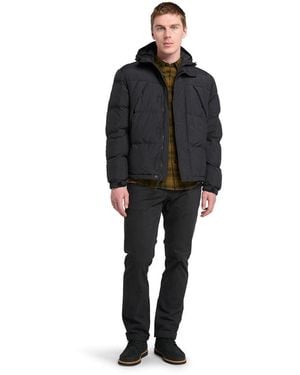 Timberland Hooded Water Repellent Puffer Jacket - Blue