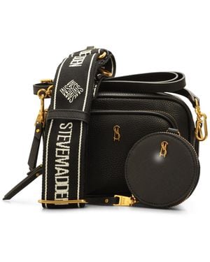 Steve Madden Blillite Cross Body Bag With Key Case - Black