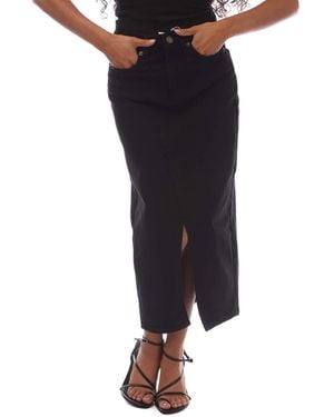 ONLY Siri Denim Skirt - Black