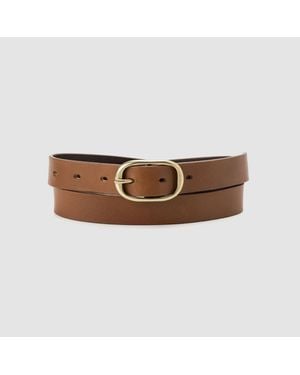 Levi's Charlies Leather Belt - Brown