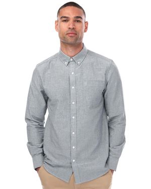 Farah Drayton Long Sleeve Shirt - Grey