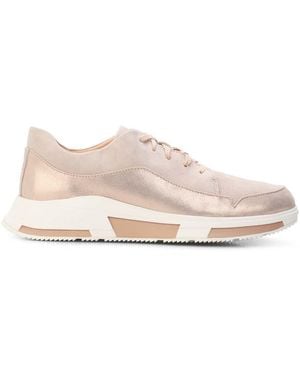 Fitflop Suede Trainers - Pink
