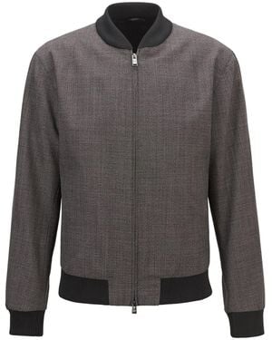BOSS Nolwin1 Bomber Jacket - Grey