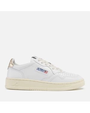 Autry Leather Court Trainers - White