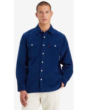 Levi's Jackson Worker Corduroy Shirt - Blue
