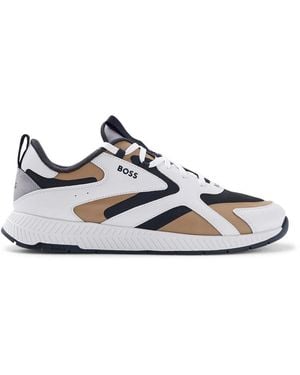 BOSS Running Trainers - White