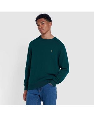 Farah Crewneck Jumper - Green