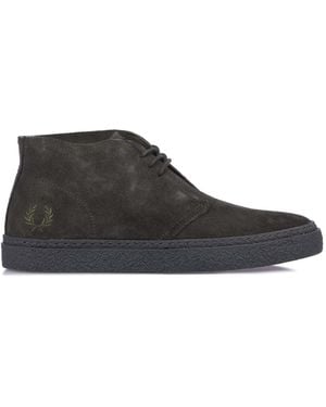 Fred Perry Hawley Suede Boots Size 6.5 - Brown