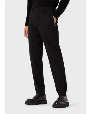 Emporio Armani Trousers - Black