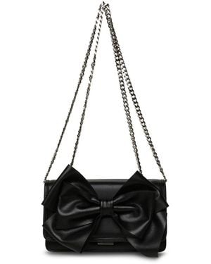 Steve Madden Bsass Rectangle Shape Cross Body Bag With Chain - Black