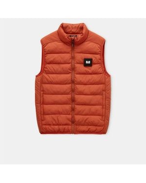 Weekend Offender Gacha Padded Gilet - Red