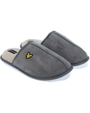 Lyle & Scott Tarquinn Slippers - Grey