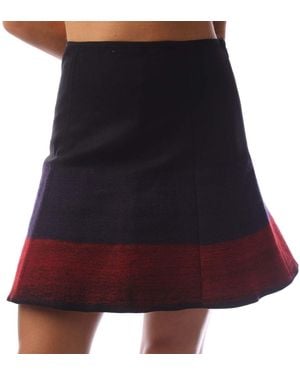 EA7 Dyed Flared Mini Skirt - Black