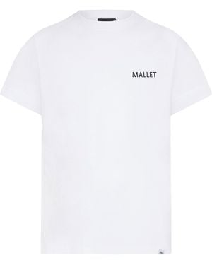 Mallet Coordinates Logo Print T-Shirt - White