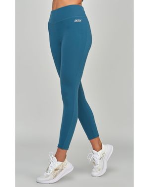 SIKSILK Sports Essentials Leggings - Blue