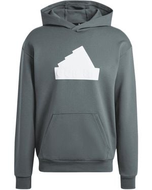 adidas Future Icons Badge Of Sport Hoodie - Grey