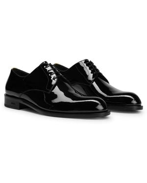 BOSS Bruce Derby Shoes Size 6 - Black