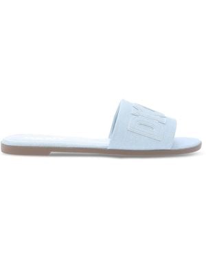 DKNY Flat Sliders - Blue