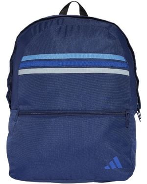 adidas Classic Back To School Stripes Backpack - Blue