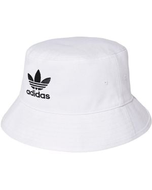 adidas Originals Trefoil Bucket Hat - White
