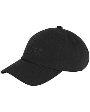 adidas Dad Cap Logo Embroidered Adjustable - Black