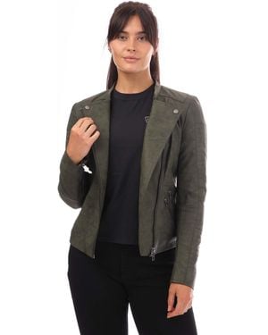 ONLY Ava Faux Leather Jacket - Black