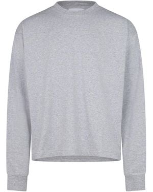 Drew House Adults Heavyweight Long Sleeve T-Shirt - Grey