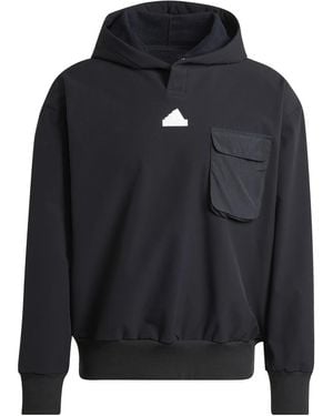 adidas City Escape Premium Hoodie - Blue