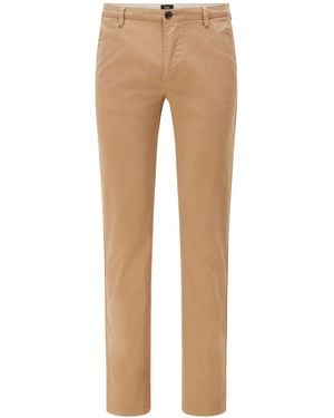 BOSS Rice 1-d Trousers - Natural