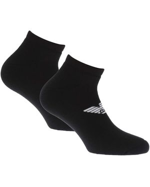 Emporio Armani 2 Pack Of Socks - Black