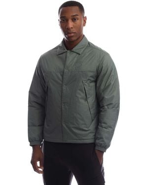 CP COMPANY METROPOLIS Pertex Button Overshirt - Grey