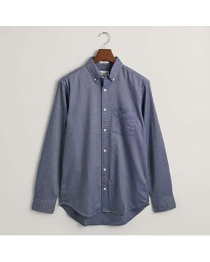 GANT Archive Shield Oxford Shirt - Blue