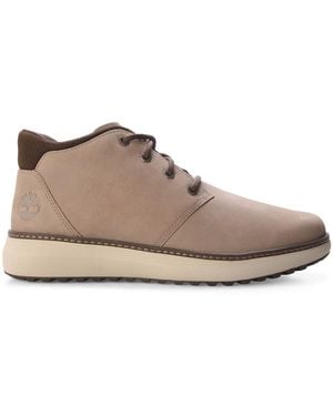 Timberland Hudson Road Mid Lace Chukka Boots - Brown