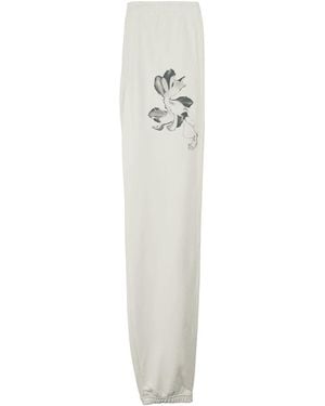 Y-3 Graphic French Terry Joggers - White