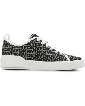 DKNY Lace Up Trainers - Grey