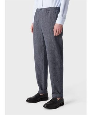 Emporio Armani Trousers - Blue