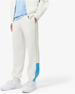 Lacoste Regular Fit Piqué Joggers - Blue