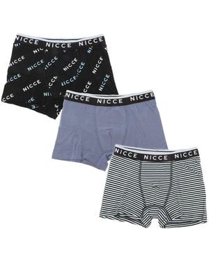 Nicce London 3 Pack Boxers - Multicolour
